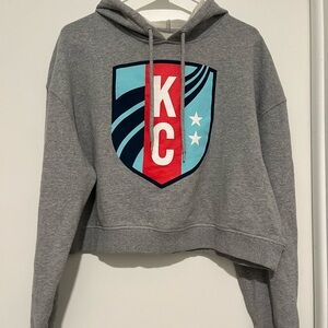 KC Current ⚽️ Cropped Women's Hoodie